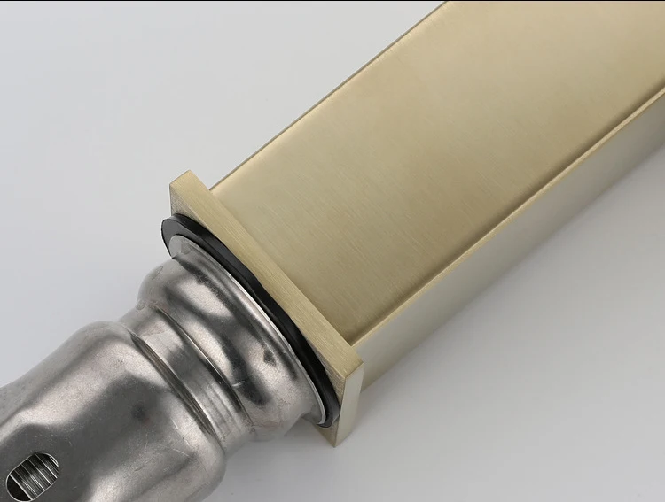 Luxury 304 Stainless Steel Wholesale Brushed Black Bathroom Basin Faucets Hot And Cold Basin Faucet