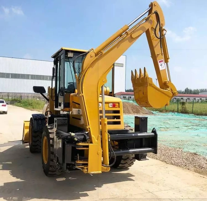 Chinese famous factory Superior small backhoe loader with good price for sale
