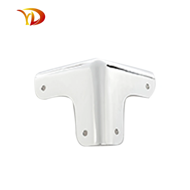 Luggage aluminum wrap angle parts 3 sided metal corner guard