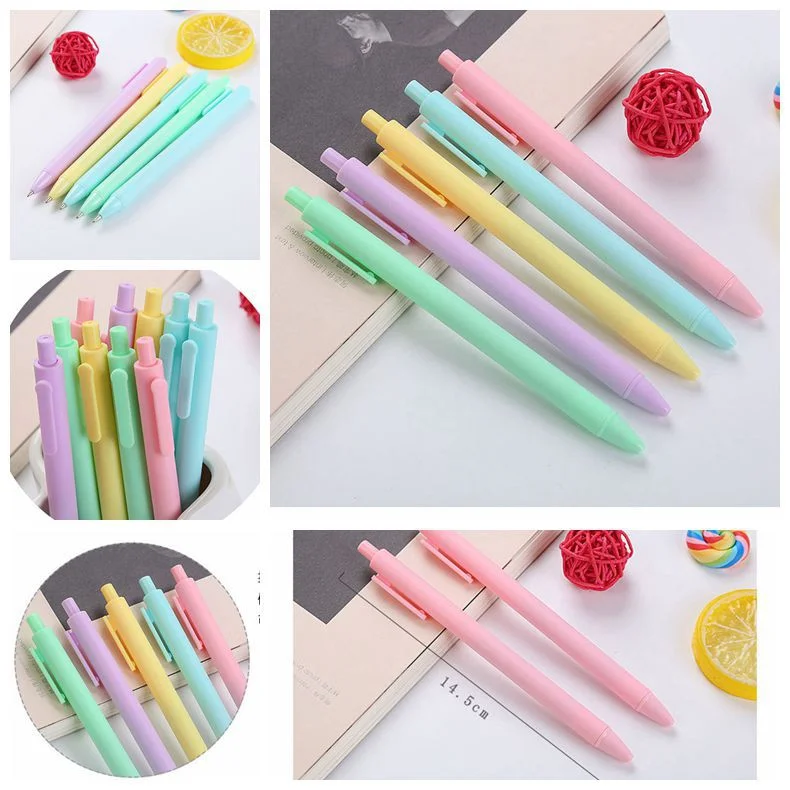 X1010-2 Wholesale School Supplies Gel Ink Pens Soft Touch Rubber Promotional Ballpoint Pens With Custom Logo Plastic Marker Pen