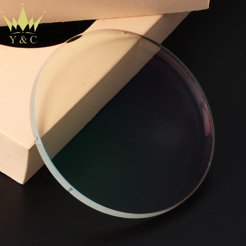 Hmc Single Vision Photochromic Lenses Optic Manufacturer Resin Clear a Grade 38 Clear Lens for Digital Meter Clear View Glasses