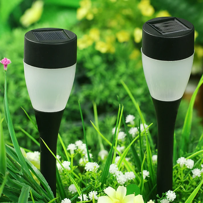 Plastic Lawn Lamp Courtyard Garden Decoration Atmosphere Led Light