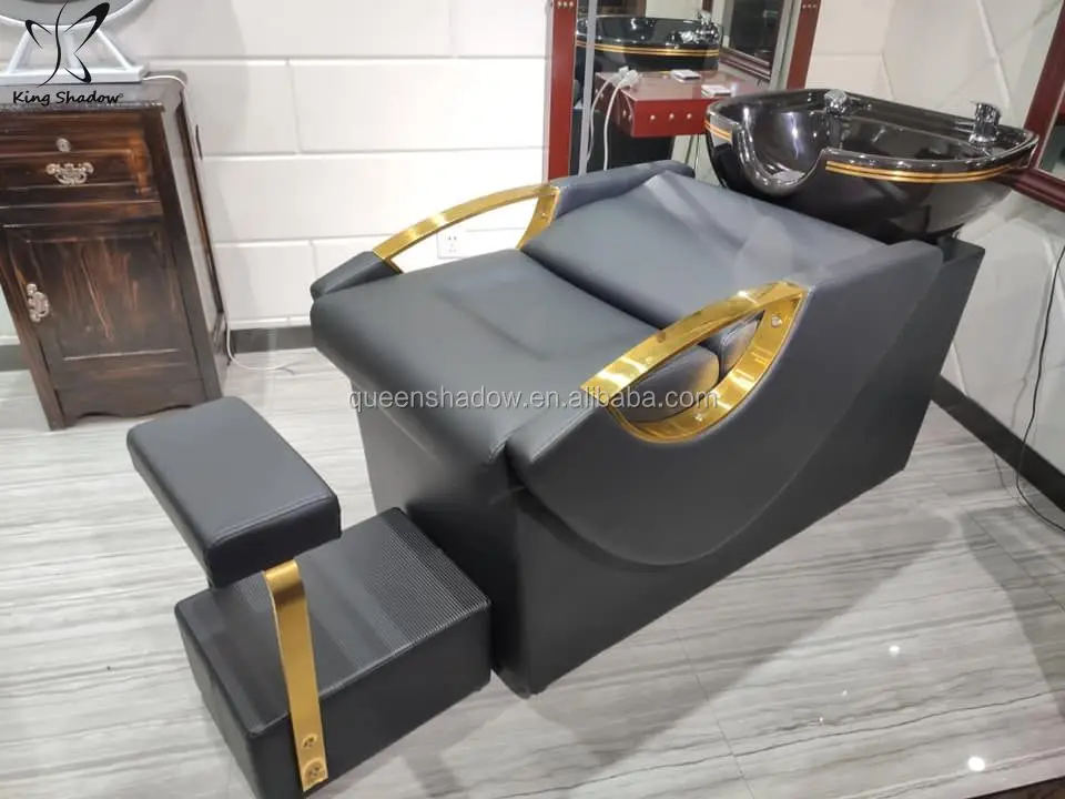beauty salon furniture set barber basin salon hair equipment styling chair no plumbing shampoo bowl