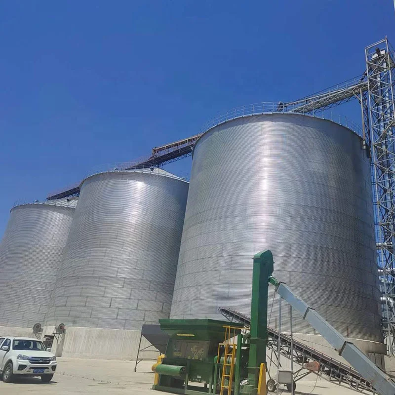 Used Silo of 10000 mt Capacity of Yellow Corn 10000t Silos Storage 30000 Tonnes