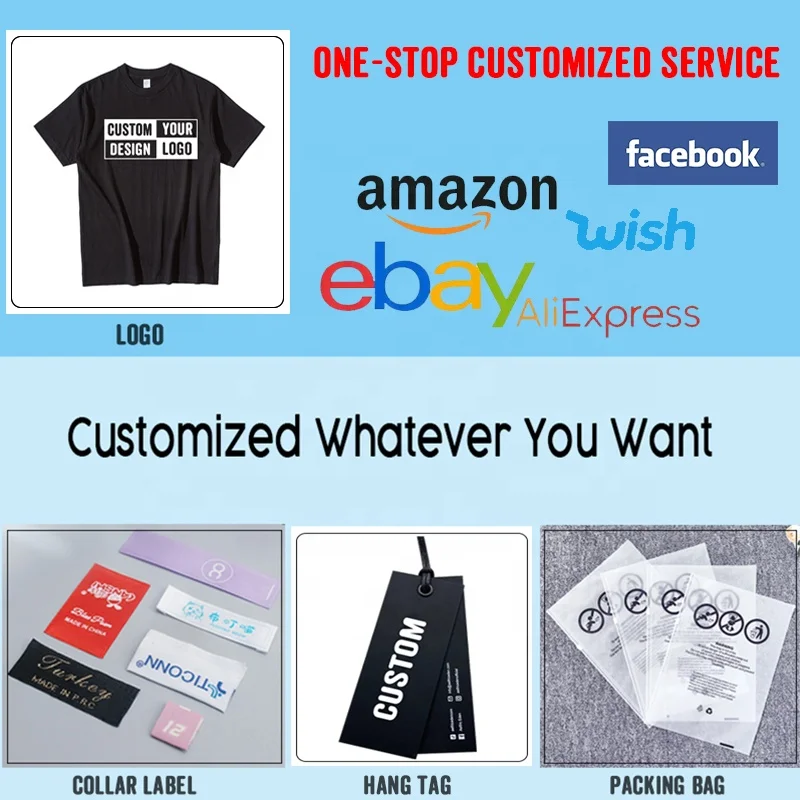 high quality 100% cotton custom t-shirt with custom label unisex DTG printing graphic screen print logo tshirt customize