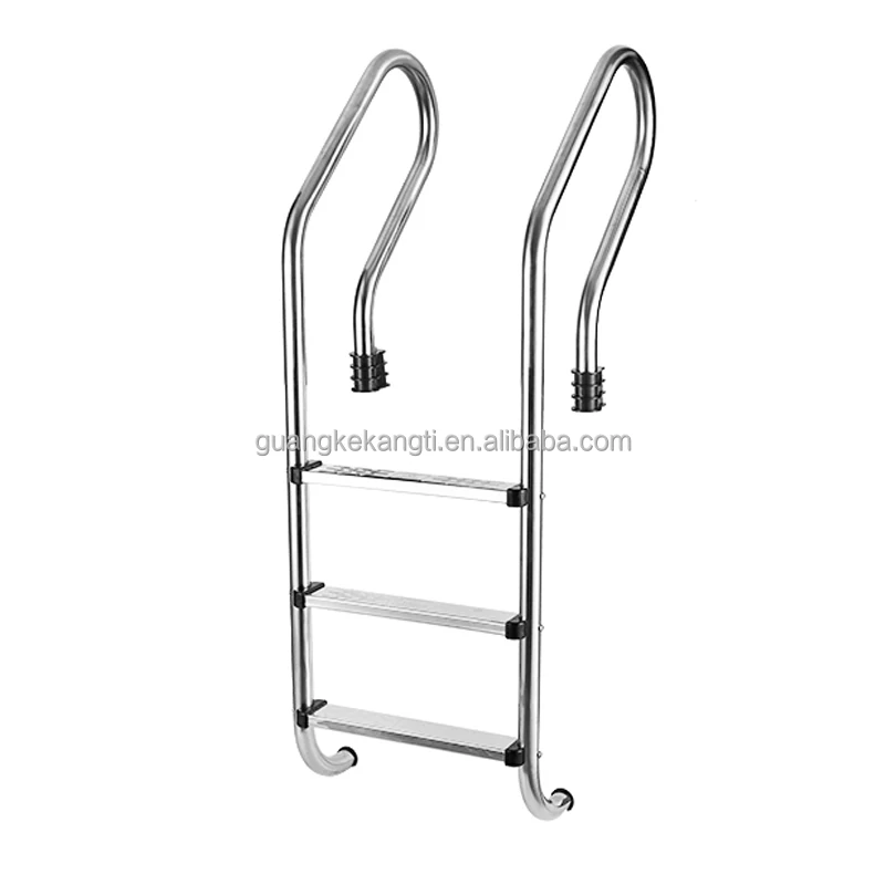 Manufacturer Supply Stainless Steel Pool Ladder 2 3 4 5 Steps Anti-slip Pool Ladder