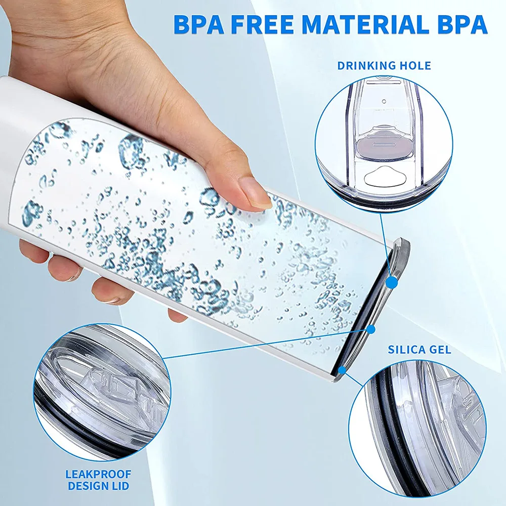 Amazon Hot Sale Sublimation Tumbler Bulk Double Wall 30oz Stainless Steel Tumbler Insulated 20oz Tumblers Blank Sublimation