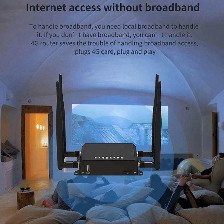Лидер продаж сетевое устройство беспроводной адаптер точка доступа Wi-Fi специальный роутер CAT4 OPENWRT 4G LTE с Sim-картой для Америки