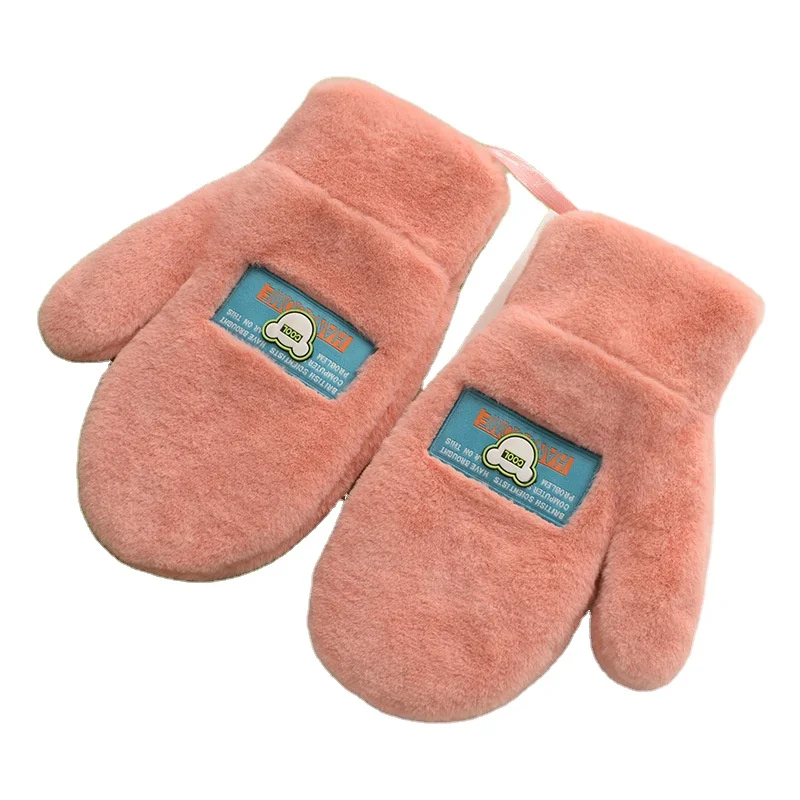 Winter New Ladies Touch Screen Gloves Wholesale Of  Fashion Cartoon  Rabbits Gloves Mittens With  Cycling Windproof  Arm Warmer