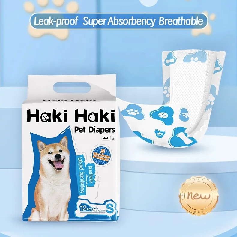 Wholesale Good Quality Pet Physiological Diaper Cotton Dog Diaper Liner Cheap Diaper For Dog