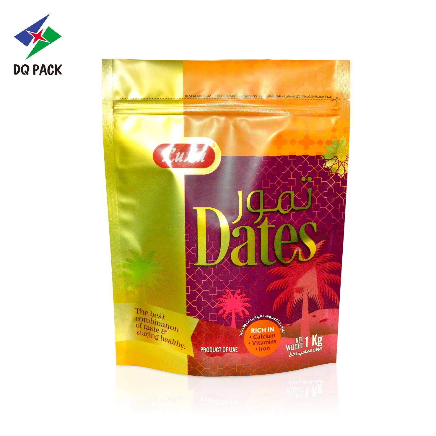 Custom Logo Matte Printing Resealable Stand up Zipper Ziplock Pouch Bag 250g 500g 1kg Coffee Bean Tea Snack Packaging Bag