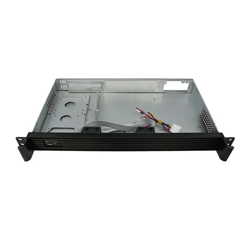 OEM rackmount 1U short body server computer chassis for mini ITX MB server case 1u