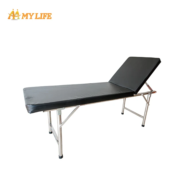 Hospital Stainless Steel Patient hospital Examination Bed