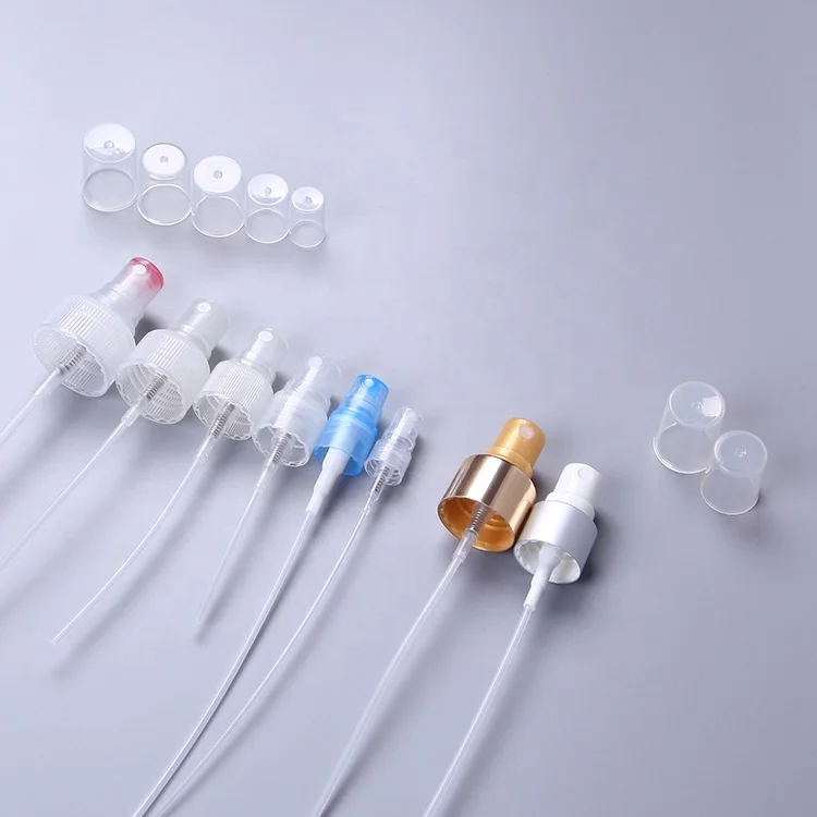 Золотая алюминиевая головка распылителя духов, насосы d20мм 24 мм