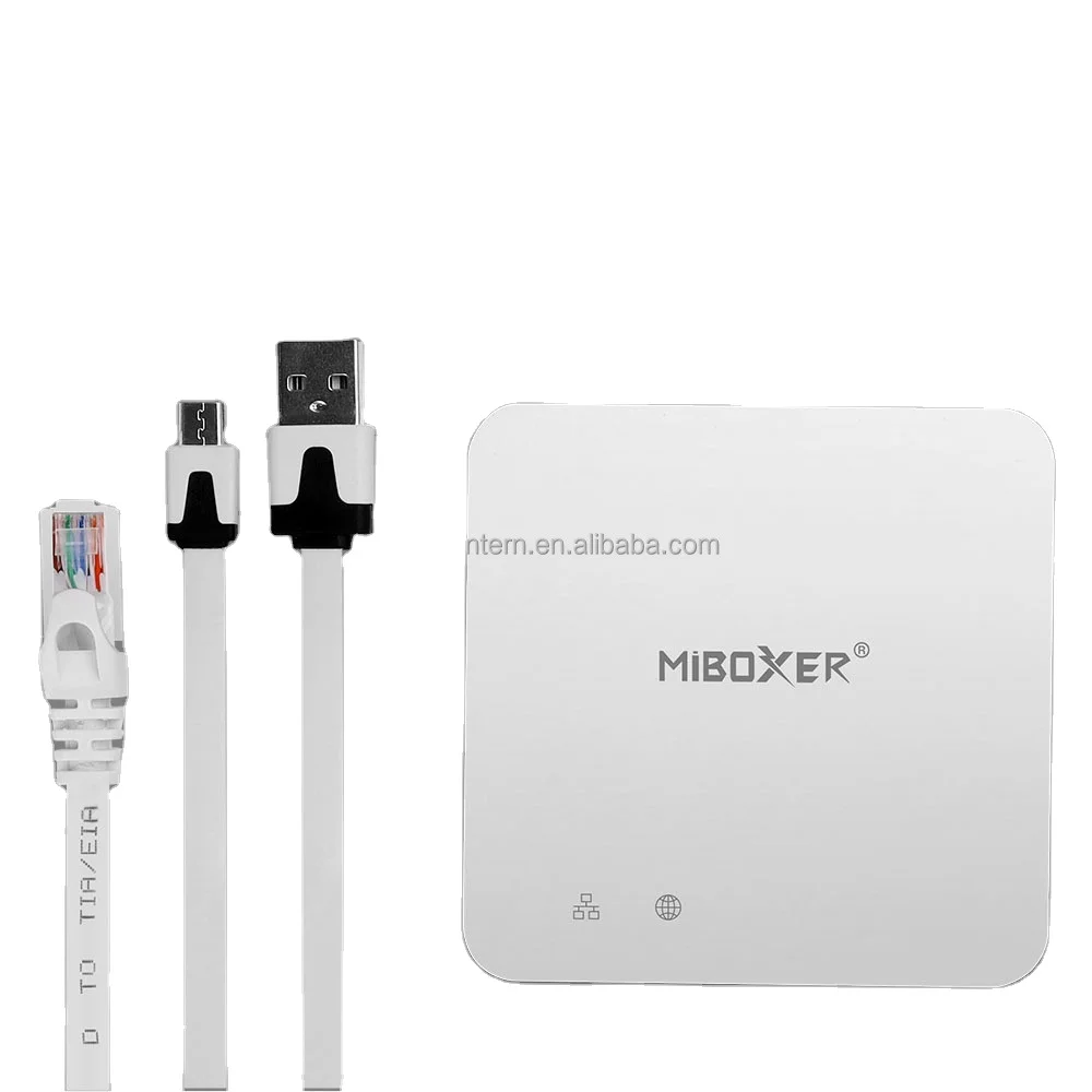 ZB-Box2 Wired Gateway App Smart Phone 100m Open Area Long Distance LED Lighting Controller Smart Music Light Control Box