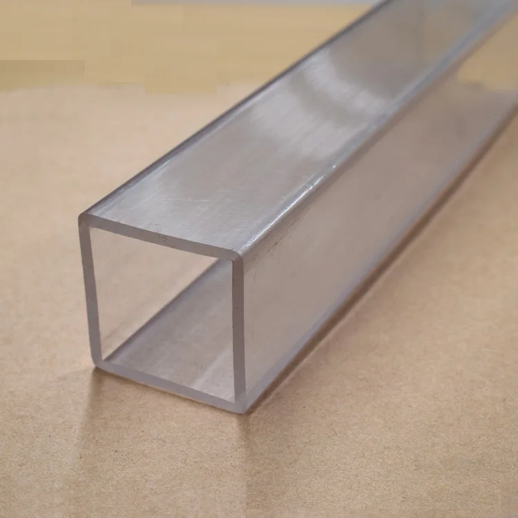 Wholesale Hot Selling Custom Color Size Square Plastic Pipe PVC Tubes