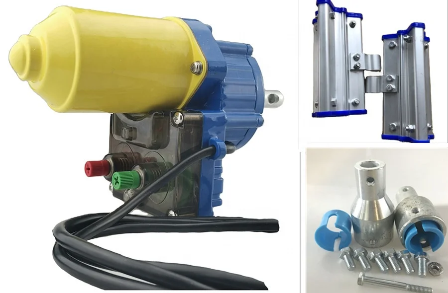 Agriculture equipment 24V Dc Greenhouse Curtain Motor Electric Greenhouse Roof Opening Plastic Film Roll Up Motors