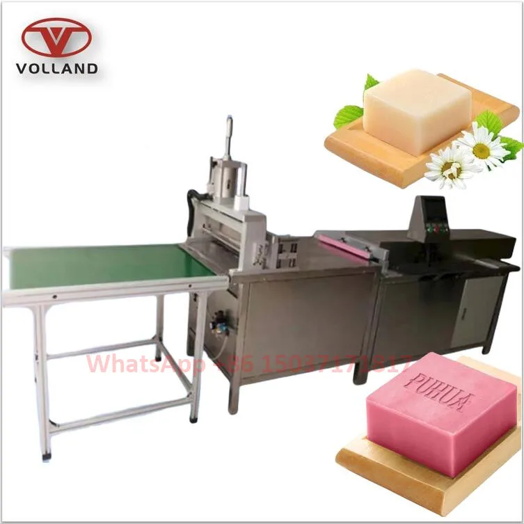 soap bar cutting machine/hotel soap block cutter/automatic soap loaf cutting machine