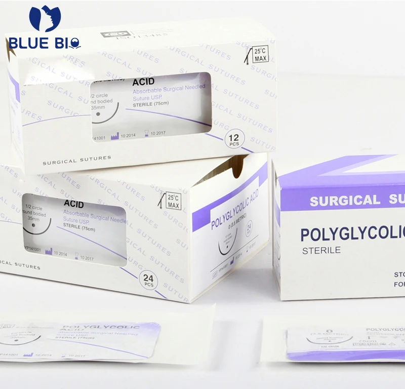 Medical Absorbable Surgical Suture Thread Nylon Polypropylene Monofilament Sutures