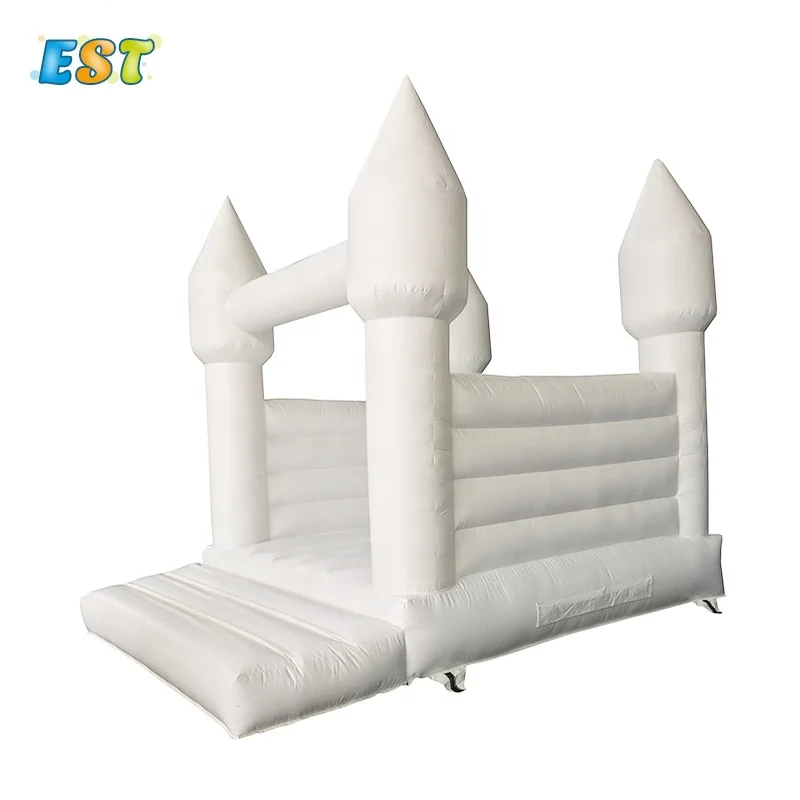 
Factory price wholesale white wedding inflatable bouncy castle/ moon bounce house/ inflatable jump castle bouncer for wedding 