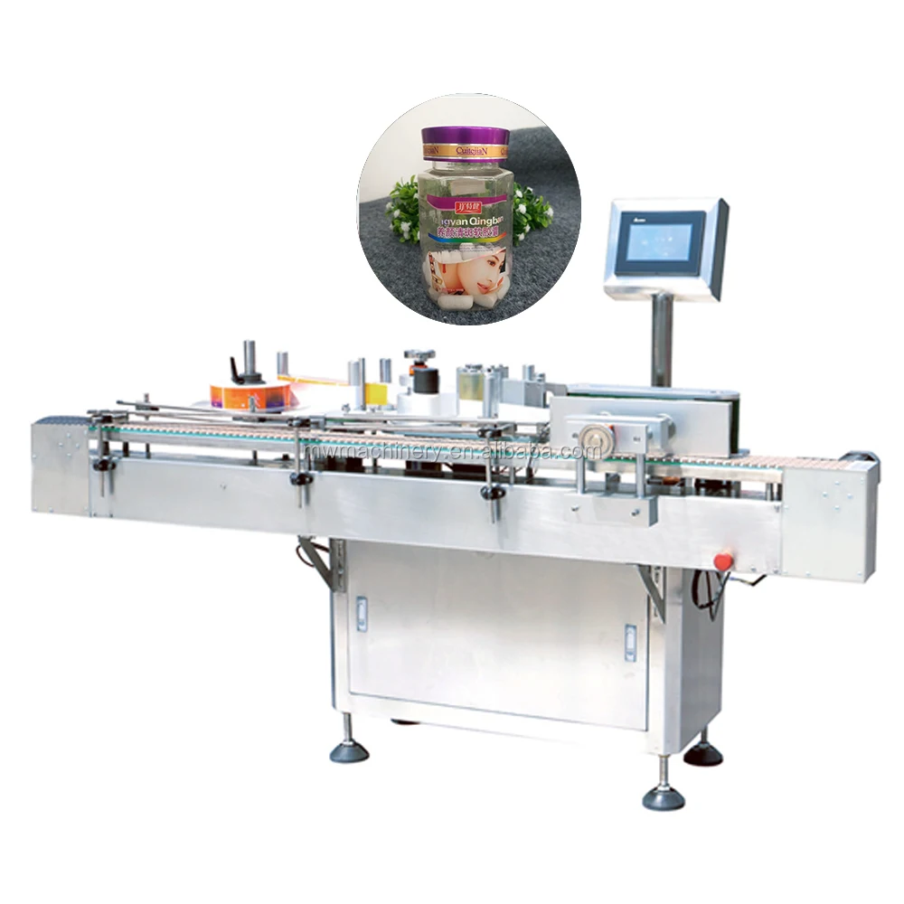 Automatic Labeling Machine,High Quality Label Applicator,Horizontal Way Labels Applicator