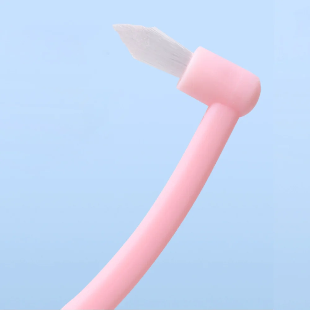 Customized Orthodontic Tooth Brush Single Tuft Soft tapered Bristle Interdental Interspace Brush