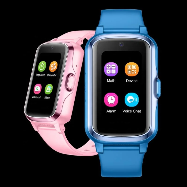 Latest D37 4G children kids smart watch video calling kids smart phone watch with geofence