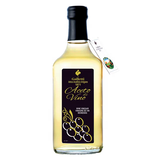 
Top Quality Italian White Wine Vinegar Acidity 7,2% 