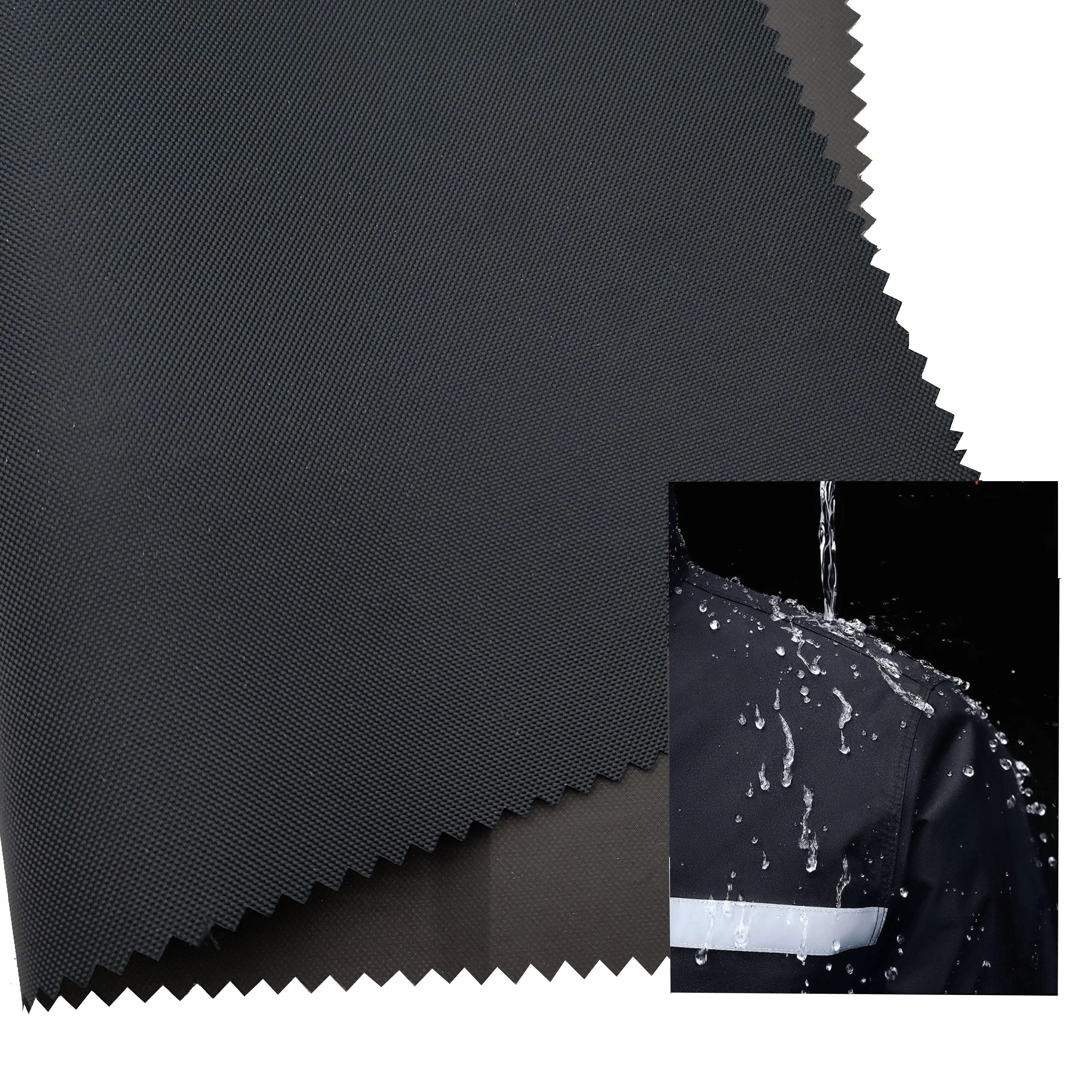 Hot Sale High Quality 420D Oxford Cloth 100% Polyester Poncho Tent Woven Dobby PVC Coating Flame Retardant Water Resistant Boys
