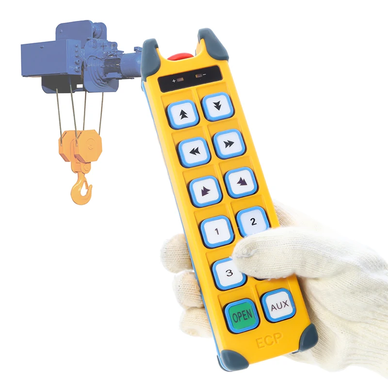 Stable performance 12 channel double speed cranes for sales industrial wireless remote control switches