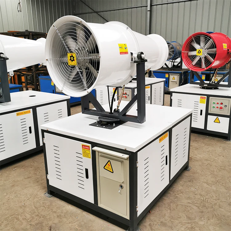120m dust removal and dust suppression environmental protection stainless steel fog gun machine