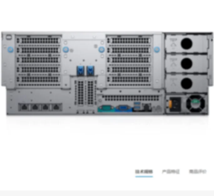 Dells R940XA server Gold 5115 processor H730P raid card 1100W*2 power supply 4u storage server r940xa