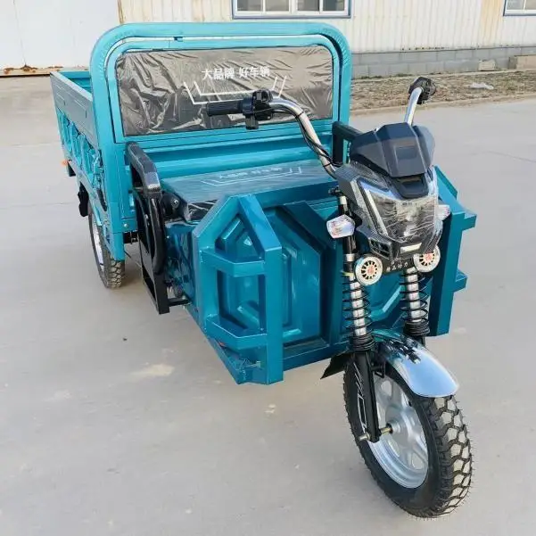Made in CHINA motorized cargo tricycle ! in stock wanhoo cargo tricycle cc250 electric tricycle stainless steel