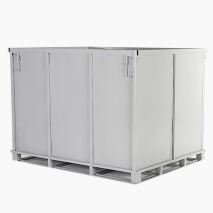 Wholesale Metal Steel Pallet Box Collapsible Pallets For Rubber Products Steel Box Pallet