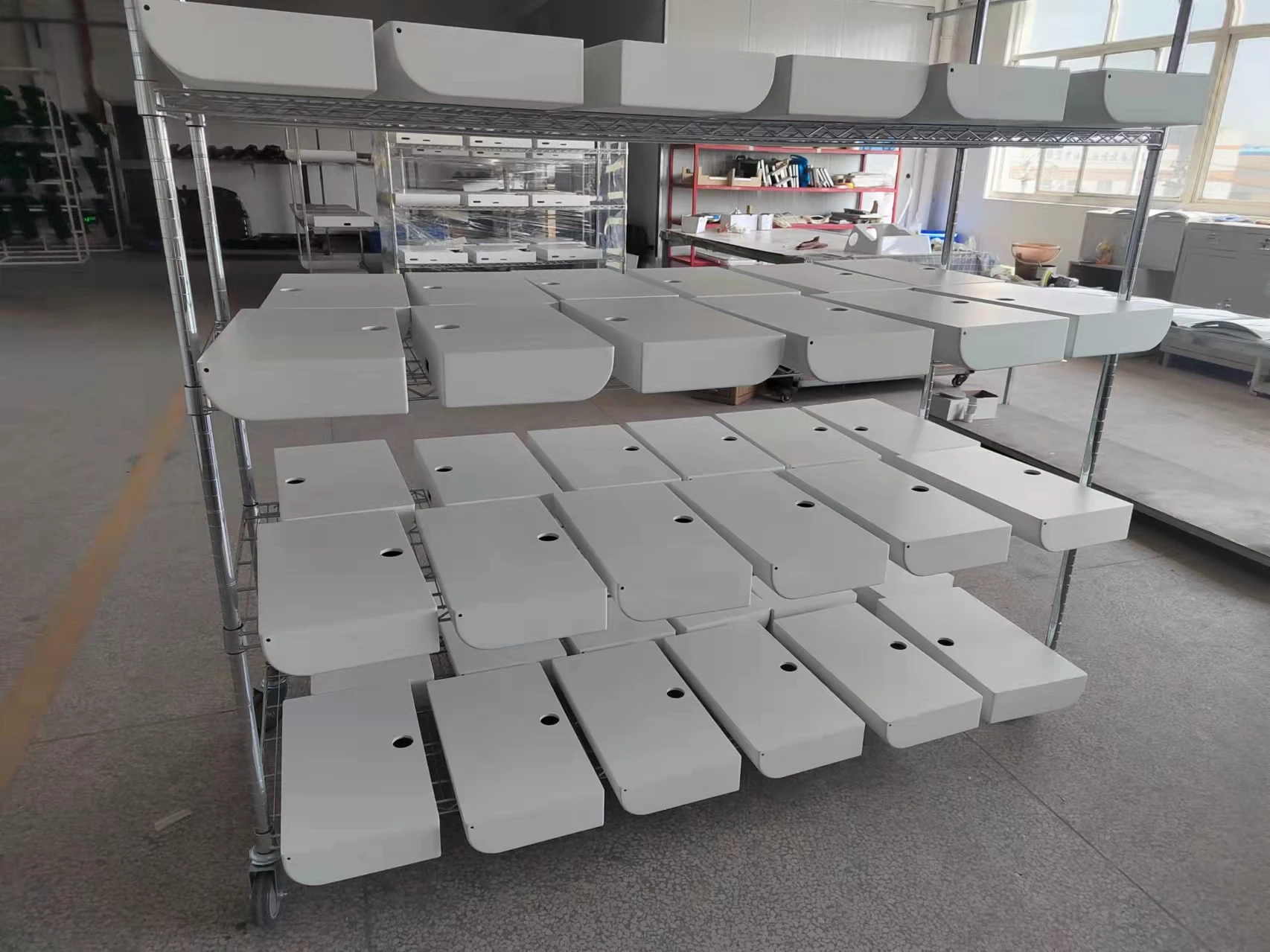 Custom thermoformer plastic products abs housing