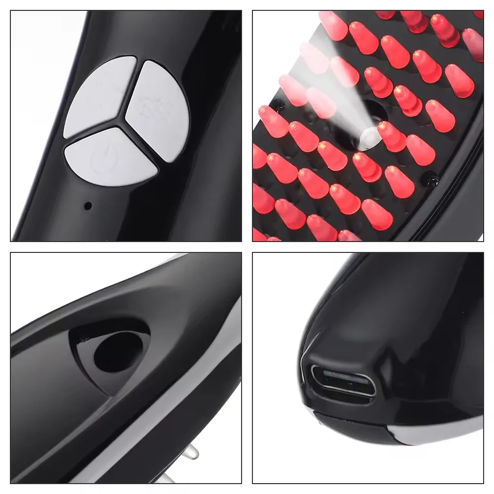 Professional best laser hair generation equipment laser hair comb to grow hair