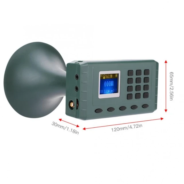 CP380 hunting bird MP3 sound player with timer from original factory