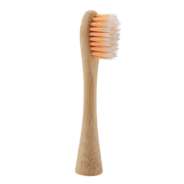 
replaceable bamboo corn starch 100% biodegradable electric toothbrush head 