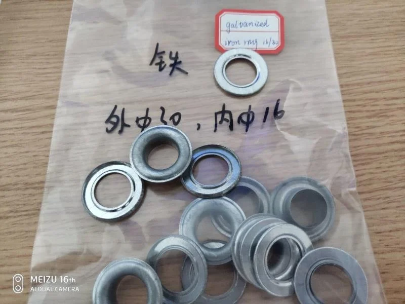 8011  standard size aluminum 12mm 23mm  tarpaulin eyelets and grommets