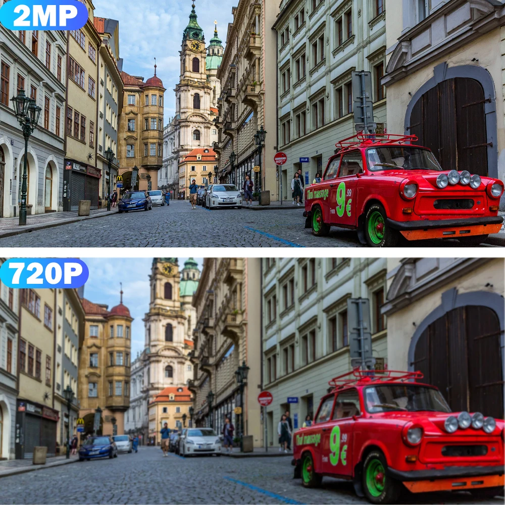 Audube WiFi Camera 1080P HD CCTV Outdoor IP Camera AI Tracking 4X Digital Zoom Surveillance Wired Mini Speed Dome Cameras