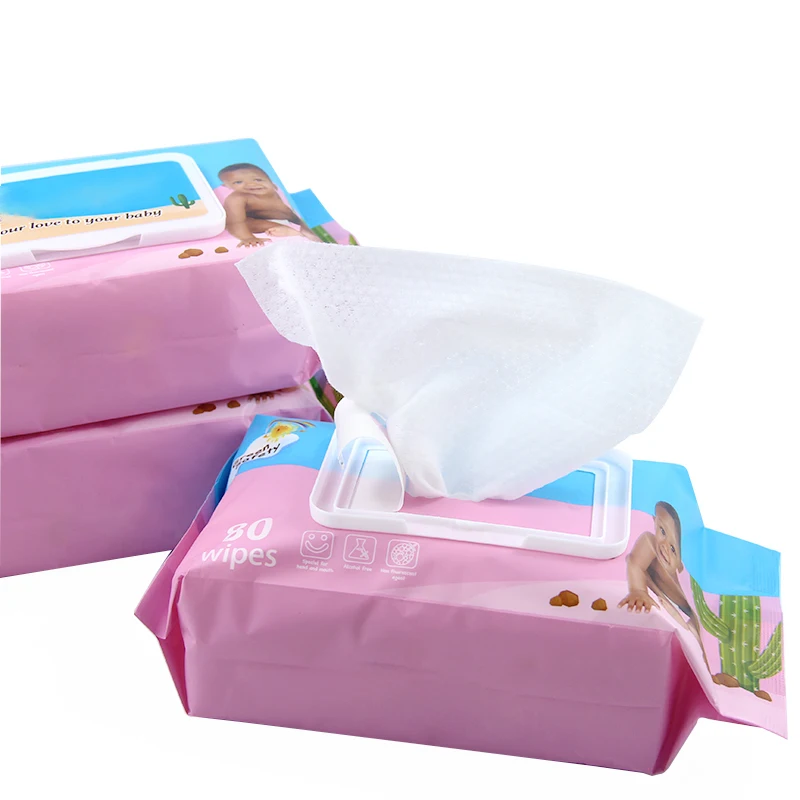 Частная этикетка детские руки для малышей обуви с открытым носком Чистящая влажная салфетка 80 шт./упак.