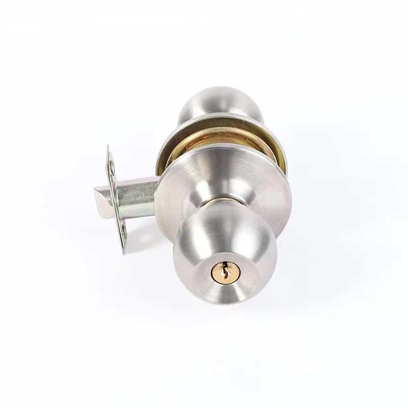 Best Selling 587 AC-ET Stainless Steel Types Tubular Lock Bedroom Knob Lock 60MM/70MM