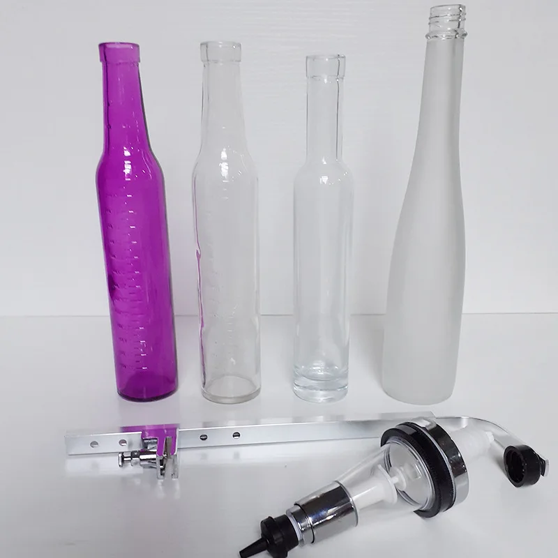 Factory selling 200ml 300ml perfume bar bottle dispenser with scale