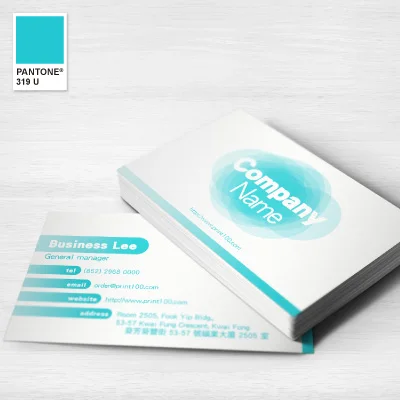 Spot Color Cotton Paper Card Custom Letterpress Printing Business Cards UV Business Card with Logo