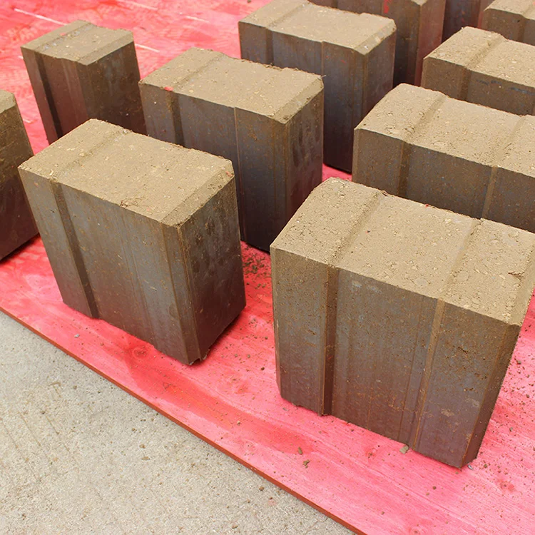 Mobile Compressed M7MI Mobile Diesel Engine Earth Soil Mud Interlocking Brick Blocks Making Machine Price In Zambia