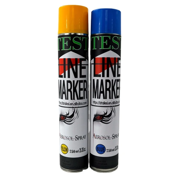 Spray Line Marker Paint Various Good Quality Acrylic Pearl Silver Car Painting Powder Braquet Filly Car Paint Paper 750ml 30days