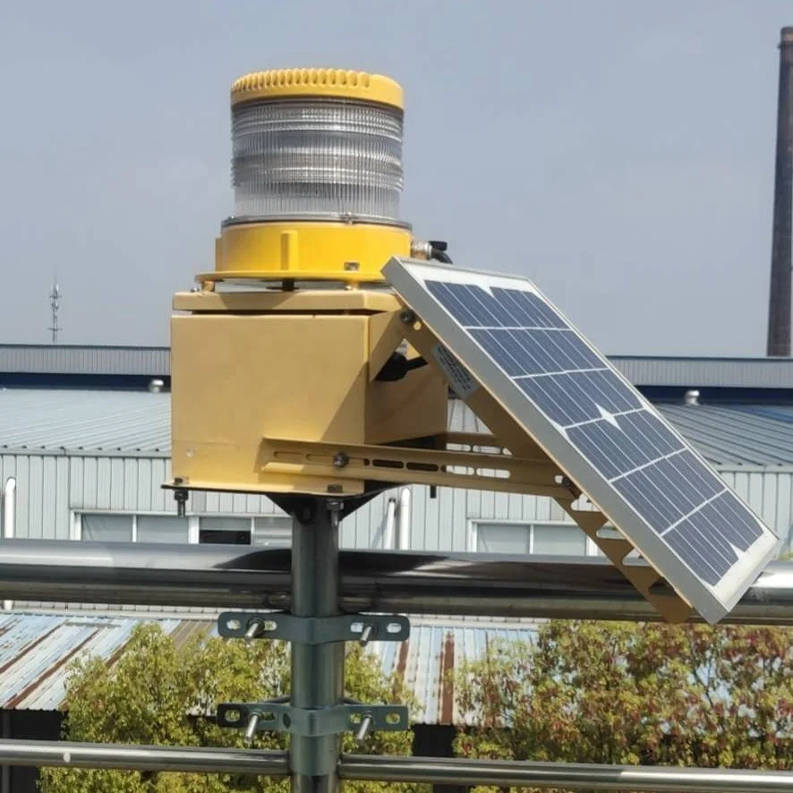 Good Quality Solar Aviation Lighting / Aircraft Beacon Lighting/aviation Tower Signals for Towers