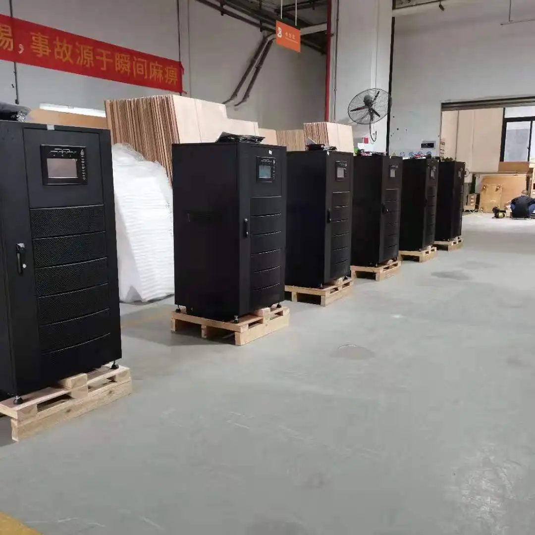 High Quality 3 Phase UPS 30KVA Online Industrial Ups 10KVA 15KVA 20KVA 30KVA 40KVA 60KVA Double Conversion UPS Power Supply