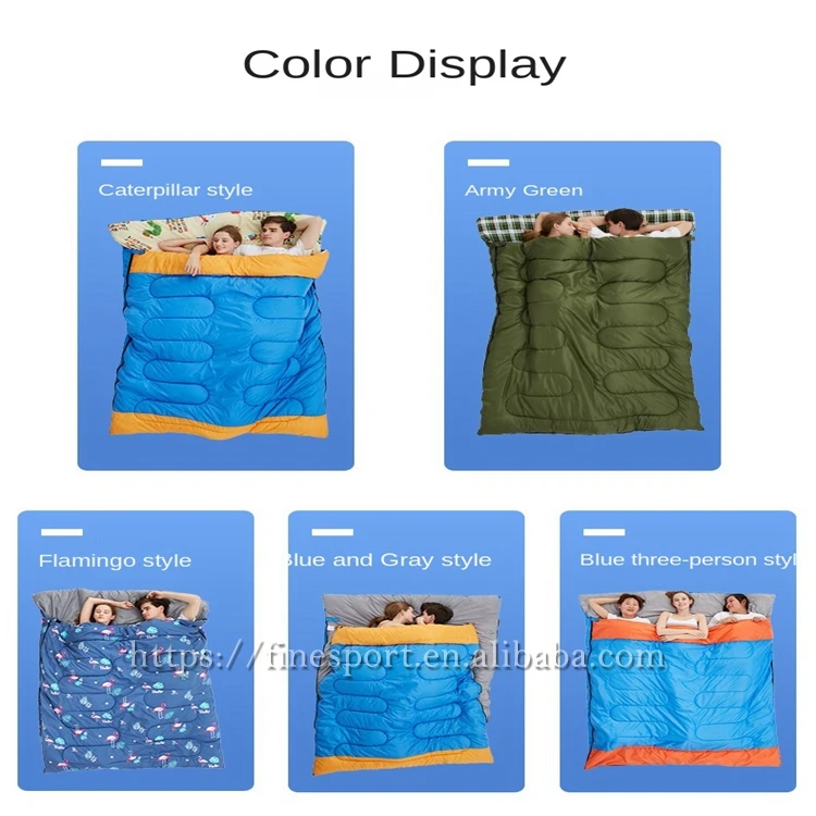  Hot Selling Inflatable Hunting Fishing Waterproof Portable Double Winter camping hiking Outdoor Sleeping