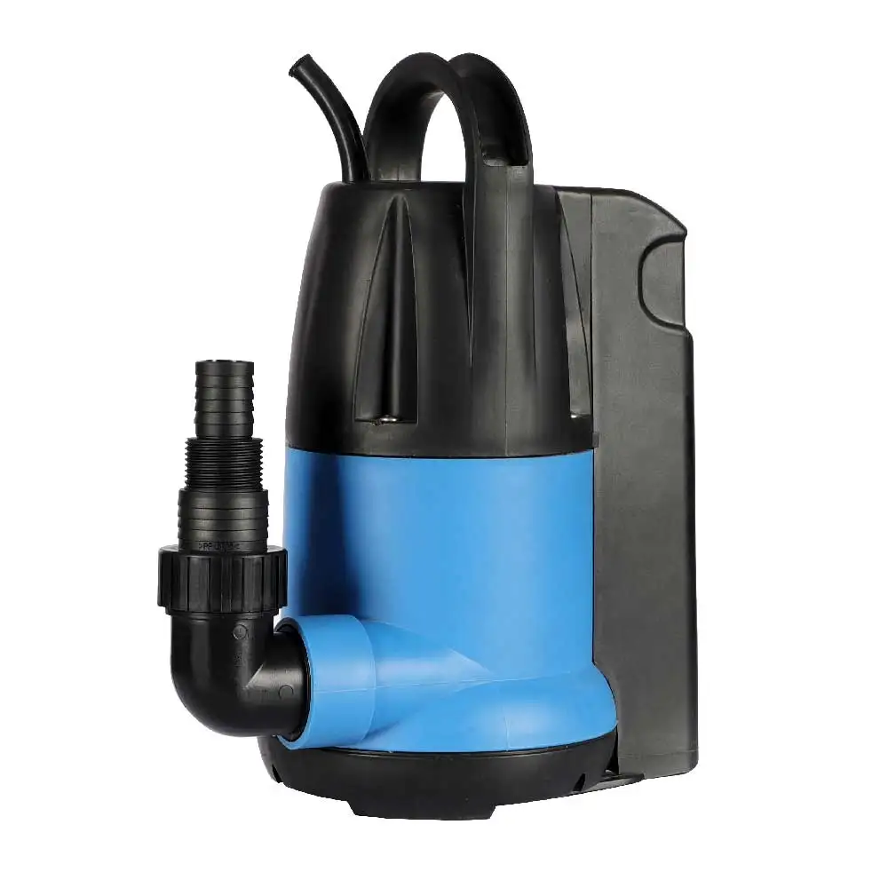 Электрический портативный бытовой погружной садовый насос для чистой воды со встроенным поплавковым переключателем
